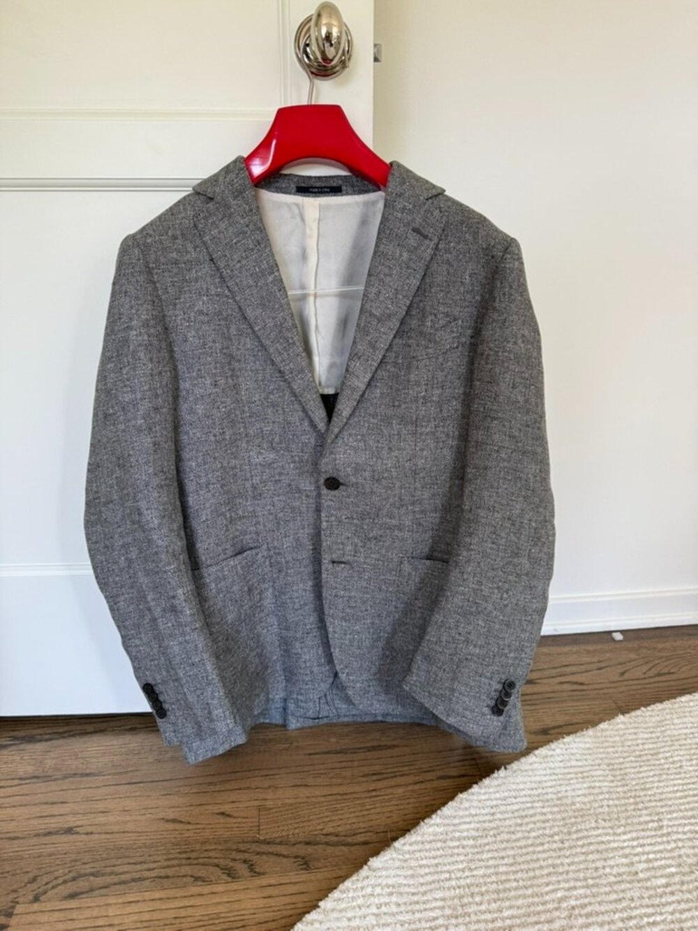 SuitSupply Havana Gray Blazer (40R)